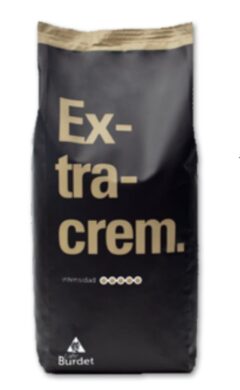 Café Burdet Extracrem 100% Robusta zrnková káva v balení 1 kg