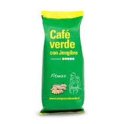 Zelená mletá nepražená káva se zázvorem 100%Arabica z Brazilie 100g - Zelená čistá káva se zázvorem nejprodávanější produkt na hubnutí v Evropě.